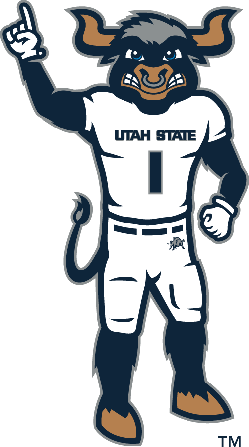 Utah State Aggies 2019-Pres Mascot Logo iron on transfers for clothing